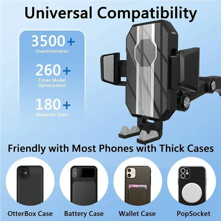 360° Long Arm Car Phone Holder
